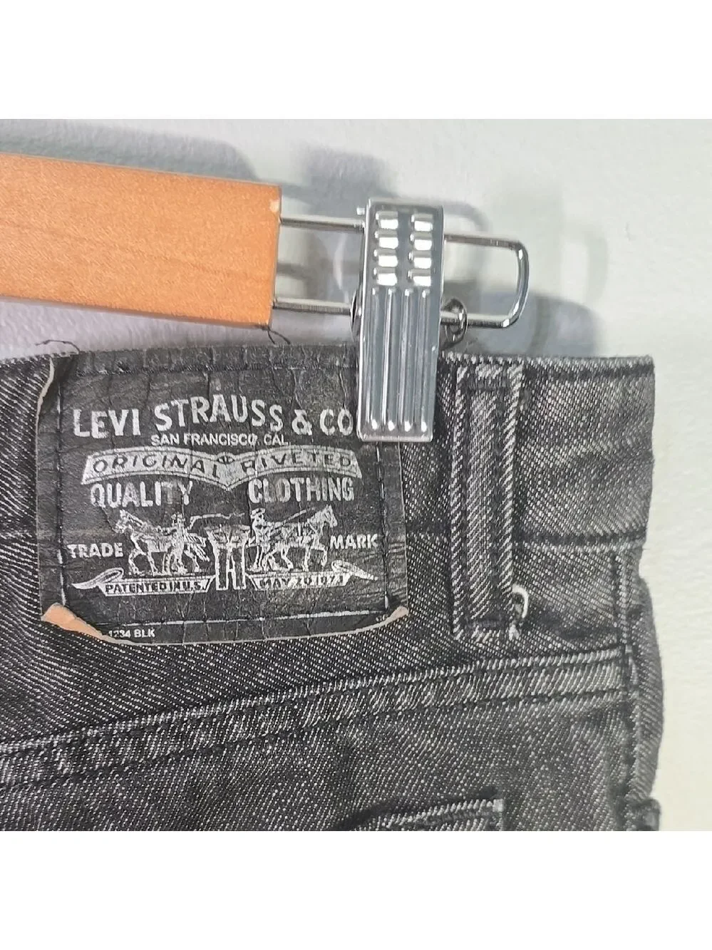 Levi's Jeans Men's Size 32 Black